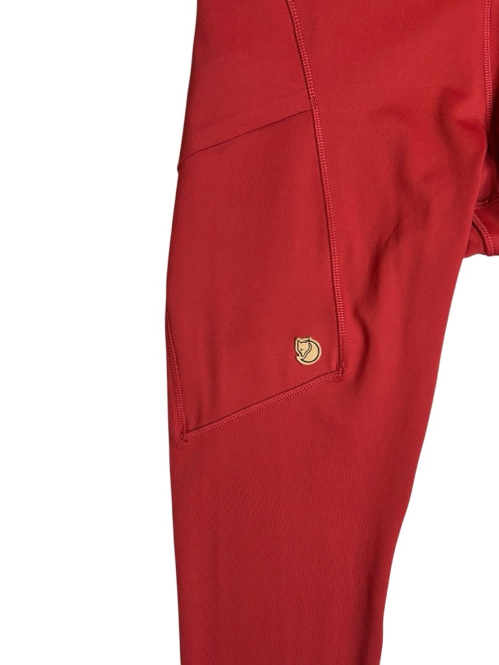 Fjallraven Abisko Trekking Tights Pomegranate Red Women's Medium - Picture 4 of 11